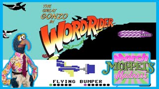 The Great Gonzo In Word Rider | Commodore 64 | March Muppets Madness
