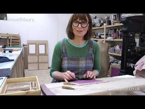 Multi block Lino Print with Laura: Episode 11 - Cutting interlude, working on my Multiblock Lino