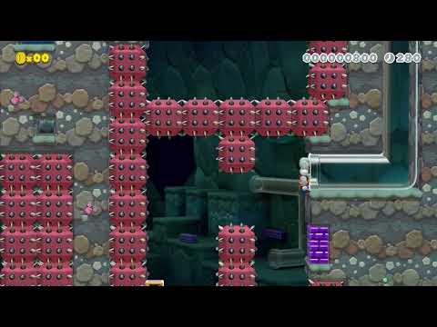 1-2 Fungus Mines by Fake_Eli (Fake Eli)🍄Super Mario Maker 2 ✹Switch✹ #btg