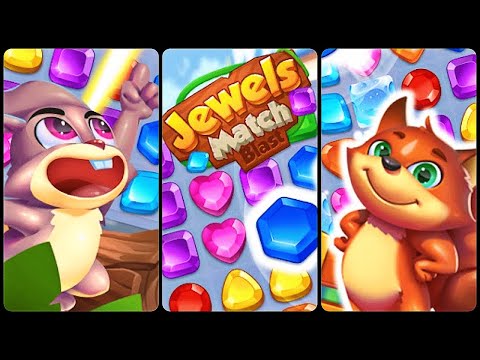Jewels Match Blast - Match 3 Puzzle Game (Gameplay Android)