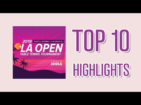 2019 JOOLA LA OPEN - TOP 10