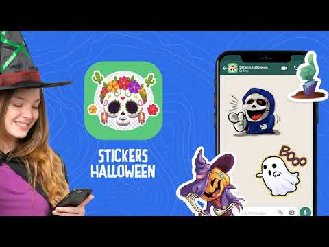 Sticker Halloween WASticker