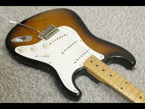Fender Japan '57 reissue Stratocaster ST57-58US US pickup 2tone sunburst finish Crafted in Japan image 25