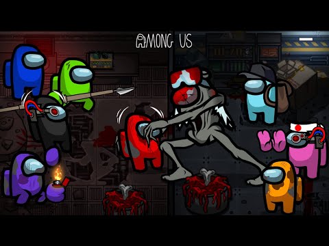 Among Us Zombie Ep 94 mr.RED and SCP-096 - Animation