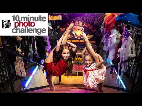 HALLOWEEN 10 Minute Photo Challenge with DANCE MOMS Lilly K and Friends
