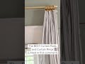 The BEST Curtain Rods and Curtain Rings #amazingfinds #homedecor #amazonfinds
