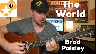 The World | Brad Paisley | Beginner Guitar Lesson