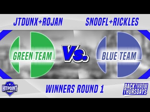 BTT #19 Doubles Winners Round 1 - GHQ | JTDunx + Rojan vs SNooFL + HPT | Rickles