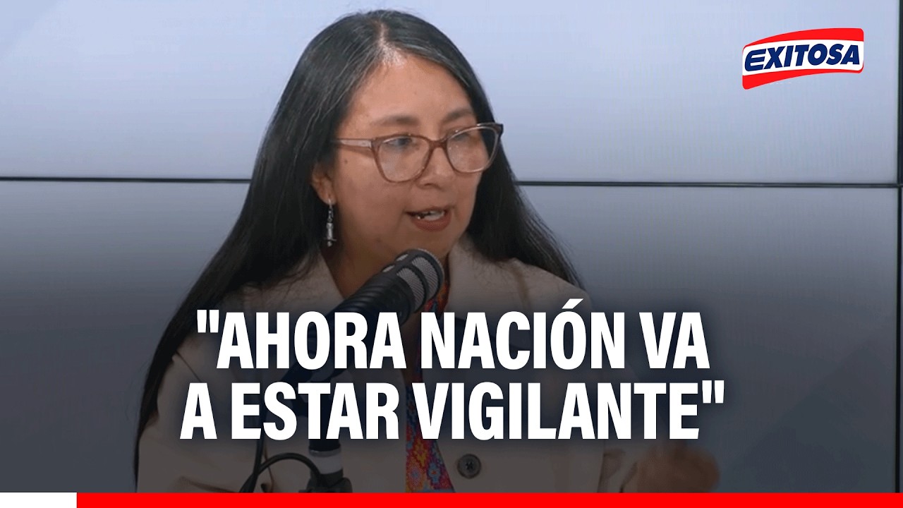 🔴🔵 Ahora Nación ejercerá fiscalización en eventual gobierno de Roberto Sánchez, afirma Ruth Luque