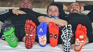 Feet Superheroes