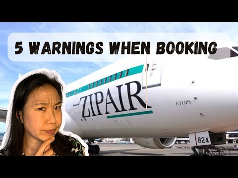 Watch this before booking ZipAir