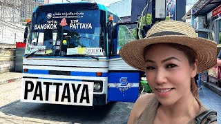 How to get to Bangkok from Pattaya by Bus (and back!) - Clean, Fast, Cheap and GREAT Aircon! 🇹🇭