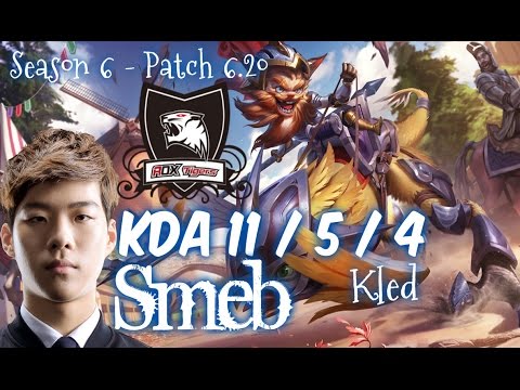 ROX Smeb KLED vs RENEKTON Top - Patch 6.20 NA Ranked