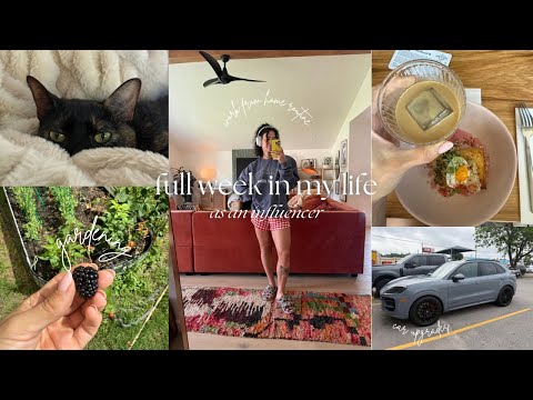 DAILY DIARIES | WEEK IN MY LIFE : Garden Update, Work Life, & More!