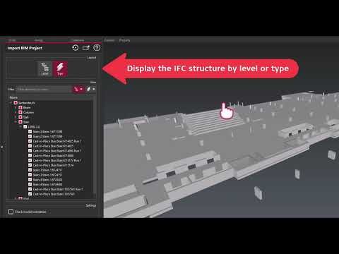 Leica Cyclone 3DR 2024.0 - New BIM Edition Tool (IFC models)