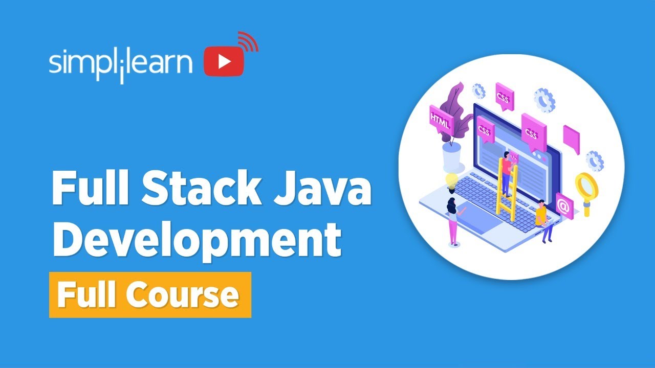 Full Stack Java Development Full Course | Full Stack Java Developer Tutorial 2026 | Simplilearn