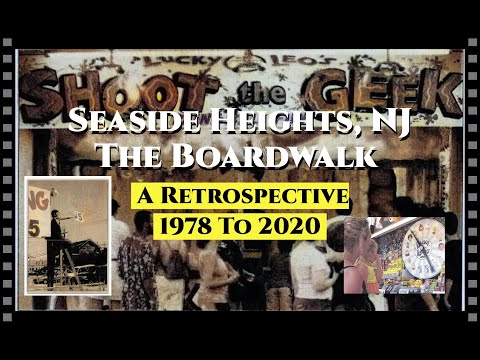 Seaside Heights New Jersey Boardwalk. A Look Back In Time{1978 To 2020} {News Photographs And Story}