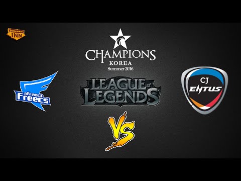 Afreeca Freecs vs. CJ Entus | LCK Summer Split 2016 | W9D3 Game 2