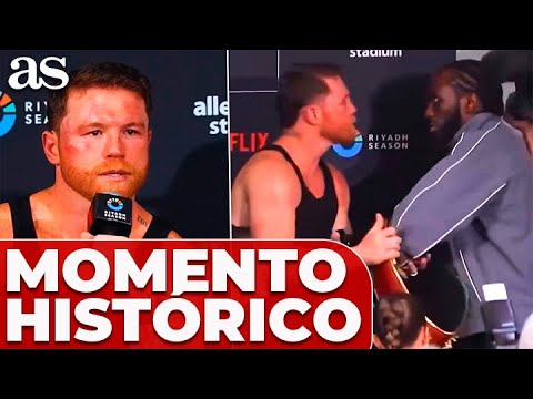 El GRAN GESTO de TERENCE CRAWFORD con ‘CANELO’ ÁLVAREZ en RUEDA DE PRENSA |