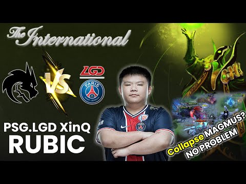 PSG.LGD XinQ Rubic vs Team Spirit the one who stops Collapse Magnus The International 10 PP