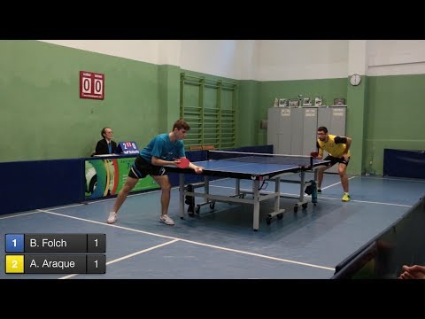 Segona Divisió Masculina – Lluïsos de Gràcia vs CTT Ateneu 1882 | Tennis Taula