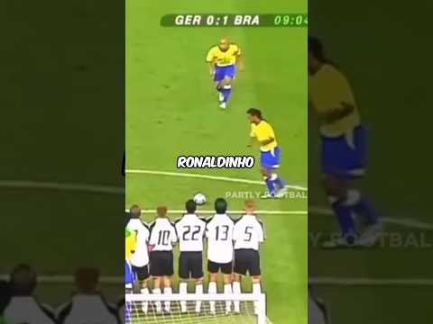 Roberto Carlos and Ronaldinho outwitted Oliver Kahn