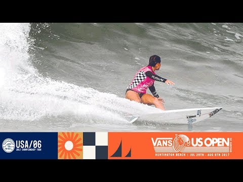 Defay vs. Moore vs. Lima - Round One, Heat 1 - Vans US Open 2017 (W)