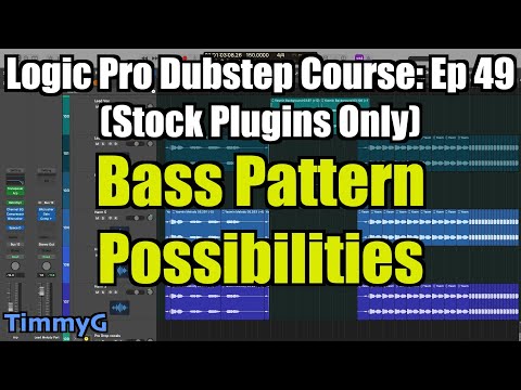 Logic Pro Dubstep Course (Stock Plugins Only) – Ep. 49: Trying a New Bass Pattern
