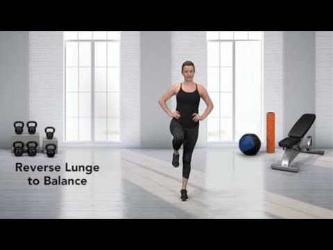 How to do a Reverse Lunge to Balance