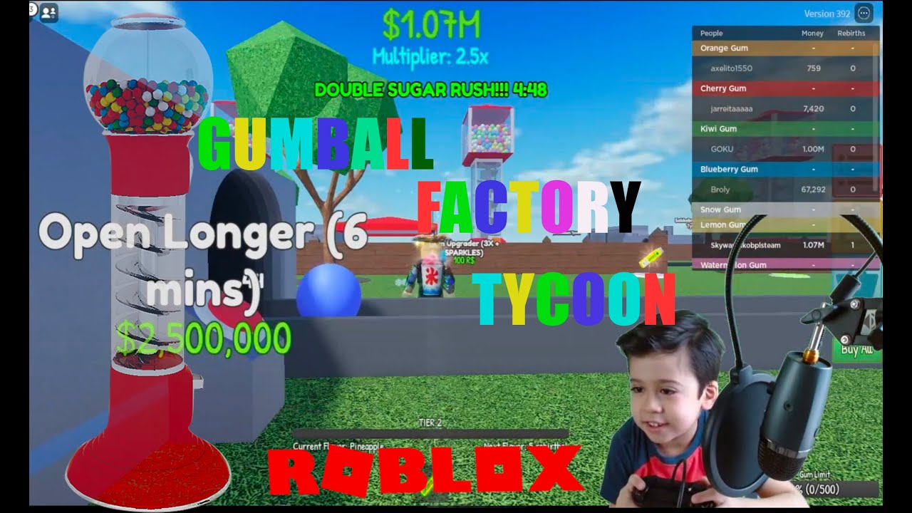 Gumball Factory Tycoon - Roblox