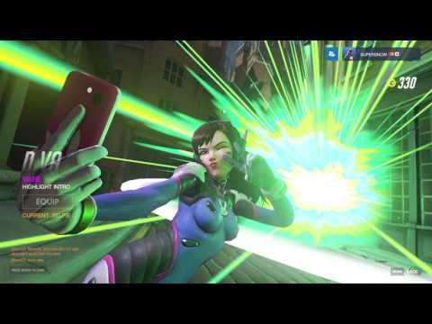D.Va "selfie" Highlight Intro (1080P 60FPS)