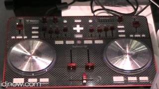 Video thumbnail for Vestax Typhoon Midi Controller at NAMM 2010 with IDJNOW by idjnow