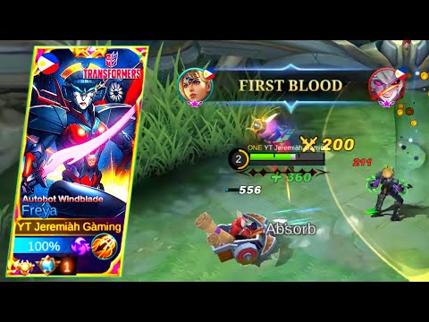 FREYA SUPER STRONG BUILD😮🔥 | TOP 1 GLOBAL FREYA | FREYA BEST BUILD 2022 | MUST WATCH | MLBB✓
