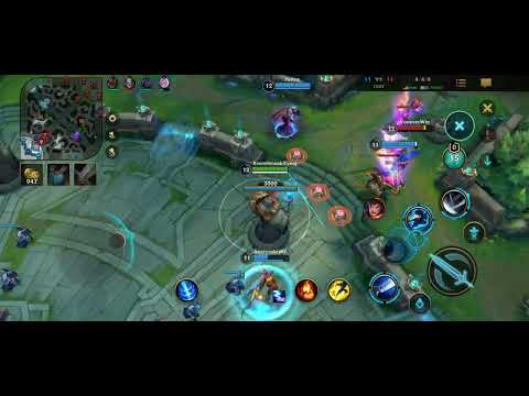 Mobile Leage Of Legends gameplay