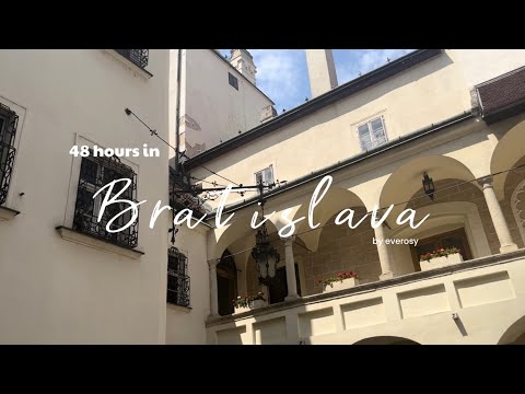 48 hours in bratislava | everything i did on my short getaway ✨🌸