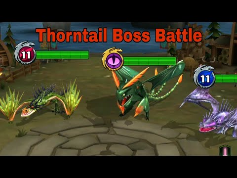 THORNTAIL BOSS BATTLE - New Gauntlet Event - Dragons:Rise of Berk