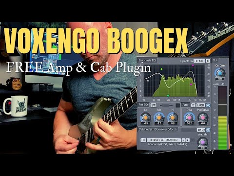 Voxengo Boogex  FREE VST PLUGINS - VST Effects - Guitar effects - Guitar  Amp