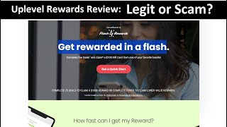 Uplevel Rewards Legit or Scam Review Sites