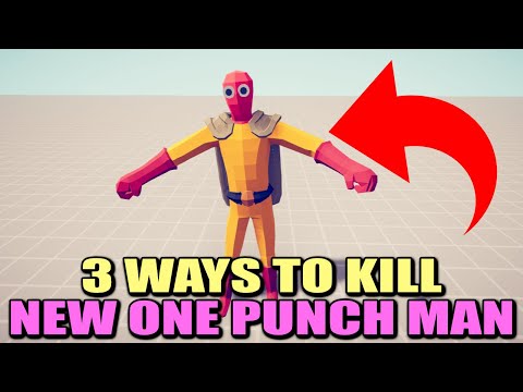 3 UNITS CAN KILL NEW ONE PUNCH MAN - Totally Accurate Battle Simulator TABS