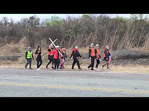 Peregrinos de Metán rumbo al Señor del Milagro. 12-9-26.