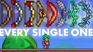 EVERY BOW You'll Need in Terraria in UNDER 5 MINS!