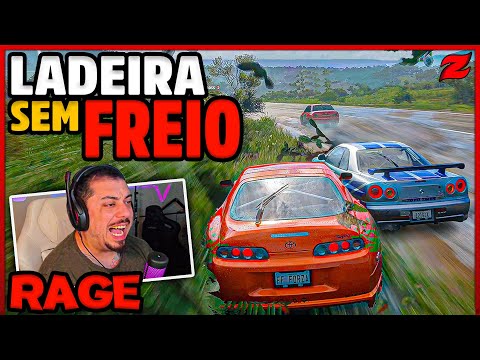 ME JOGARAM para DENTRO do (MATO) - Ladeira sem FREIO - Forza Horizon 5