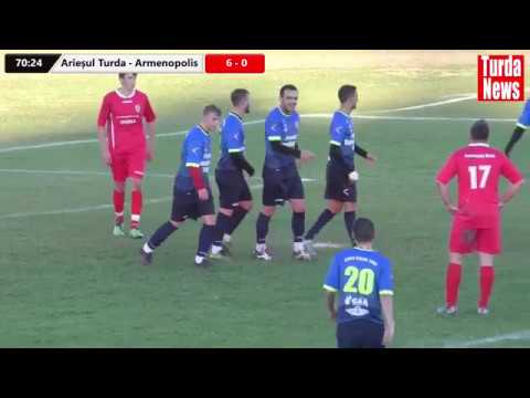 Rezumat: Arieșul Turda - Armenopolis Gherla 8-1 (31.10.2017)
