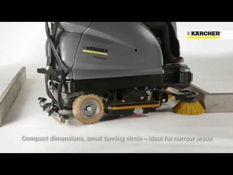B 250 R Ride-on Scrubber Drier | Kärcher Professional UK