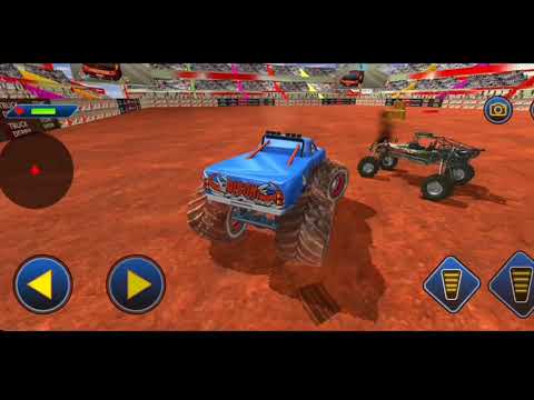 Police Demolition Derby Monster Truck Crash Game #1- Destruction Game-  Android Gameplay