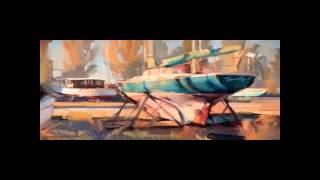 The Boat With Red Sails