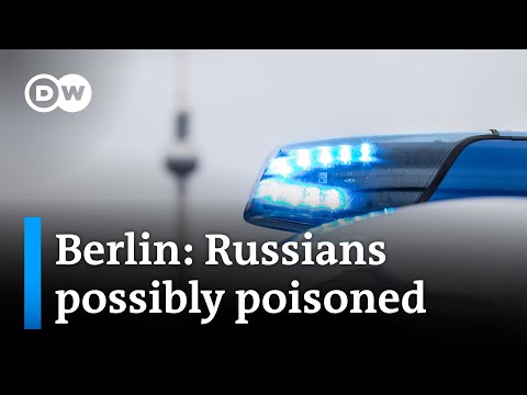 German police are investigating the suspected poisoning of two Russian journalists | DW News