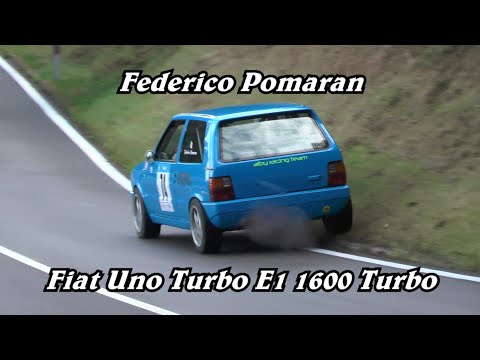HILLCLIMB SALITA PEDAVENA - C. D'AUNE 2021 | FEDERICO POMARAN | FIAT UNO TURBO E1 1600 TURBO