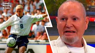 England legend Gazza gets emotional on how his memoir could save lives
