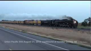 preview picture of video 'Union Pacific 844 to the Nebraska State Fair'